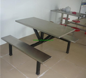 玻璃钢餐桌椅G009