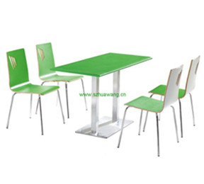 曲木餐桌椅H022