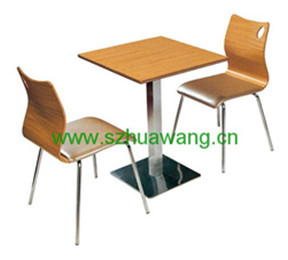 曲木餐桌椅H026